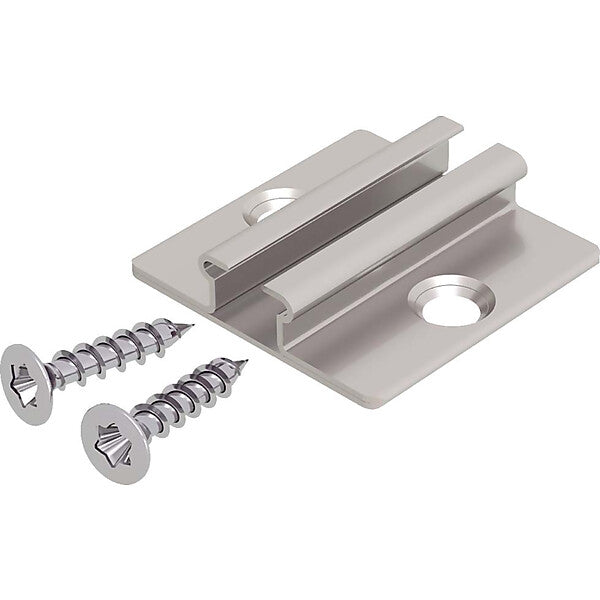 EVN-Lichttechnik Montage Clip f.Aluprofile Edelstahl 2er Set NVS CLIP